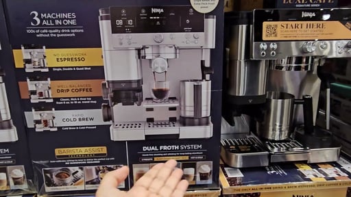Ninja Luxe 3-in-1 Espresso Machine Model ES655CO