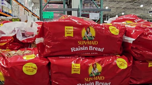 Sun-Maid Cinnamon Swirl Raisin Bread 2/16 oz