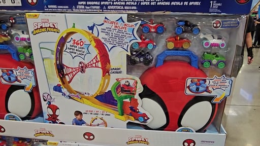Marvel Spidey and His Amazing Friends City Track Set