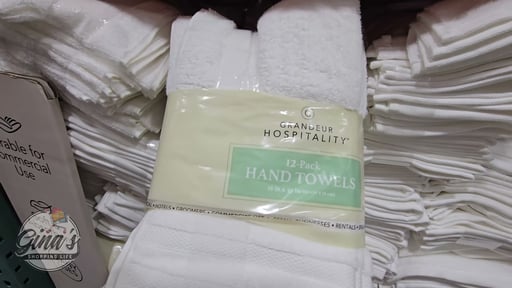 Grandeur Hospitality Hand Towel 12-Pack, 16 in. x 30 in.