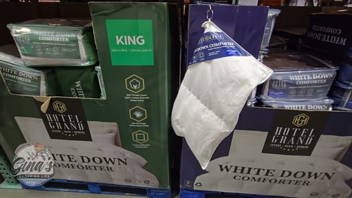 Hotel Grand White Down Comforter - Full/Queen