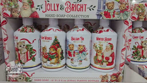 Home & Body Jolly and Bright Hand Soap, 4 x 21.5 fl oz