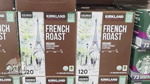 Kirkland Signature French Roast 120 ct Organic K-Cup Pods