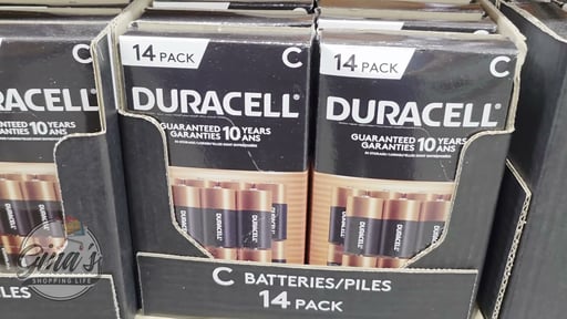 Duracell Power Boost Alkaline C Batteries 14-Pack