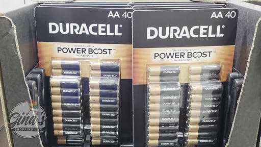 Duracell Power Boost Alkaline AA Batteries 40-Pack