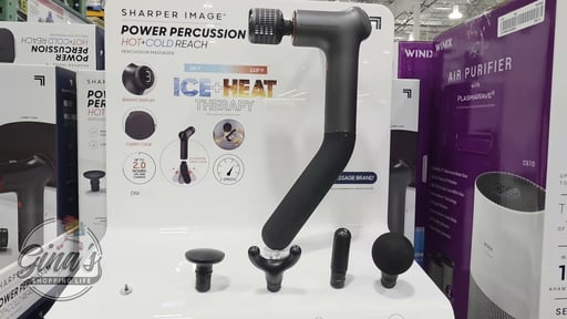 Sharper Image Hot and Cold Reach Massager