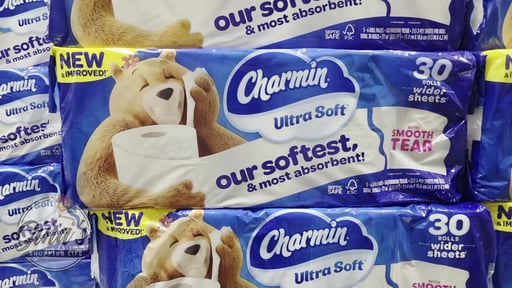 Charmin Ultra Soft 835 Sq Ft 30 Roll / 213 Sheets