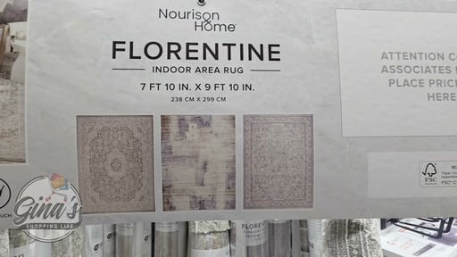 Nourison Florentine Area Rug 7'10" x 9'10"