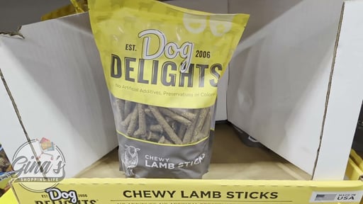 Dog Delights Chewy Lamb Sticks 44 Ounces