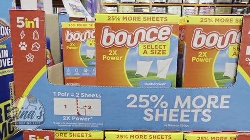 Bounce Dryer Sheets 400 Sheets