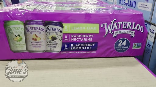 Waterloo Sparkling Water Vty 24/12 oz