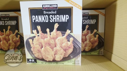 Kirkland Signature Panko Butterfly Shrimp 2.5 lbs