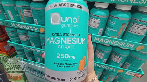 Qunol Magnesium Citrate 250mg Gummy 150 CT