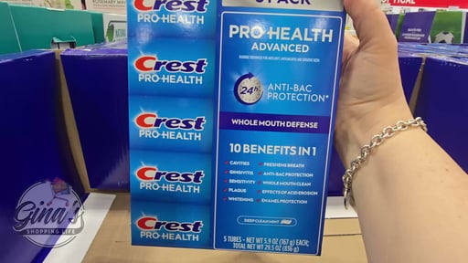 Crest Pro-Health Advanced Toothpaste 5.9 oz/5 pk