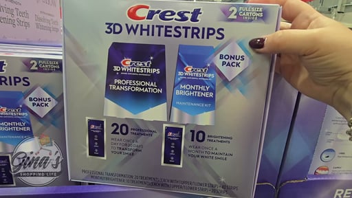 Crest 3D Whitestrips 20 + 10 Strips