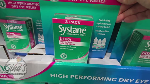 Alcon Systane Ultra Lubricant Eye Drops 3 x 10 ml