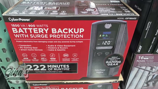 CyberPower CST150UC2 1500VA/900W Simulated Sine Wave Battery Backup
