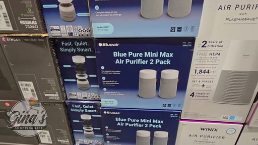 Blueair Mini Max Air Purifier, 2-Pack