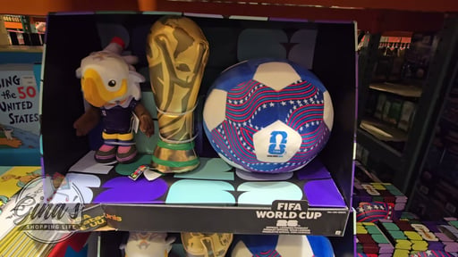 FIFA World Cup Mascot 8-Inch 3-Pack Plush Assortment