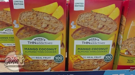 ThinAddictives Mango Coconut Almond Thin Cookies, 25 Count, 20.3 Ounces