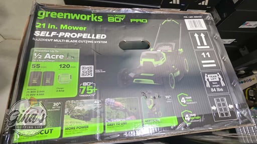 Greenworks 80V Self-Propelled Mower