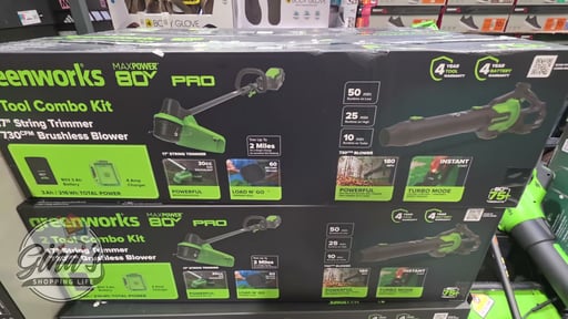 Greenworks 80V Blower & Trimmer Combo Kit