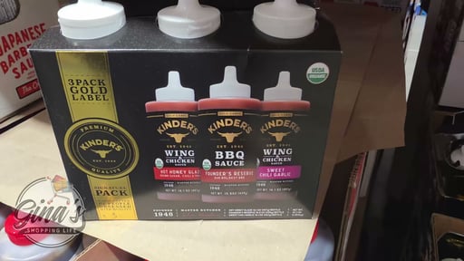 Organic Kinder's Gold Dipping Sauce Variety 3 Pack 47.7 Ounces
