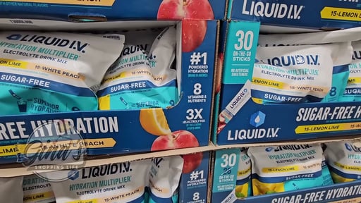 Liquid I.V. Sugar Free Hydration Multiplier Variety Pack 30 Count