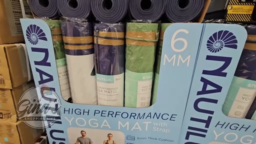 Nautilus Yoga Mat with Strap