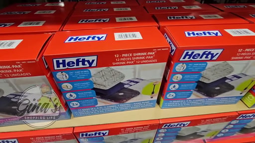 Hefty 12 Piece Shrink-Pak Combo