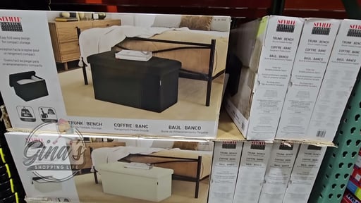 Seville Boucle Foldable Storage Trunk