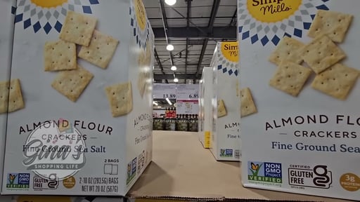 Simple Mills Almond Flour Cracker 2/10 oz