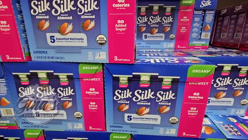 Organic Silk Unsweetened Almond Milk 3/64 oz