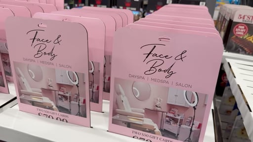 Face & Body Day Spa Gift Cards