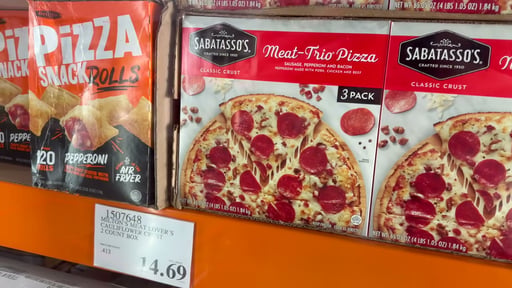Sabatasso's Meat Trio Pizza