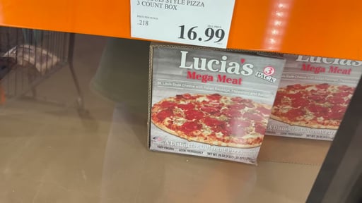Lucia's Mega Meat Pizza