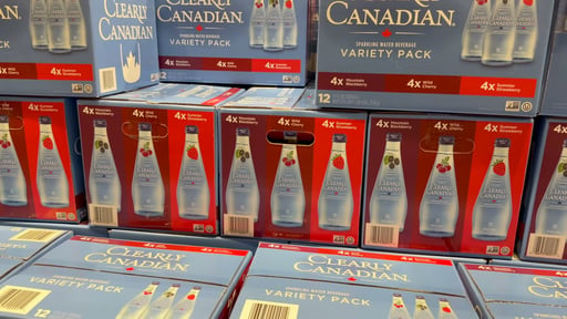 Clearly Canadian Sparkling Water Beverage Variety Pack, 12 Bottles, 11 fl oz