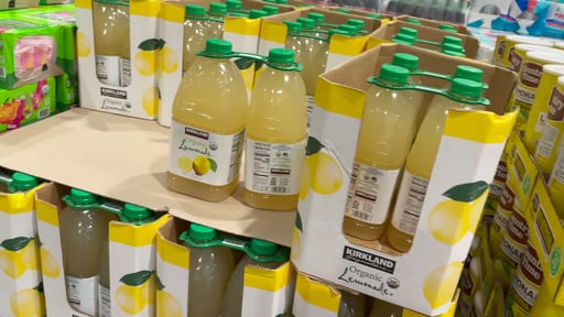 Kirkland Signature Organic Lemonade