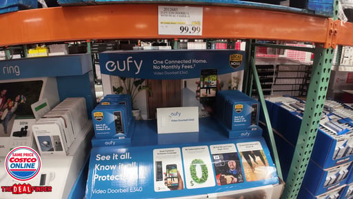 eufy E340 Video Doorbell with Dual Cameras