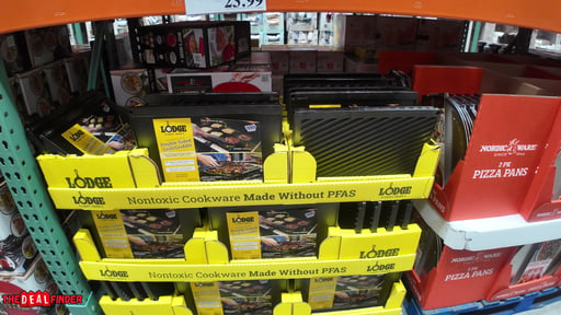Lodge Seasoned Cast Iron Reversible Grill/Griddle