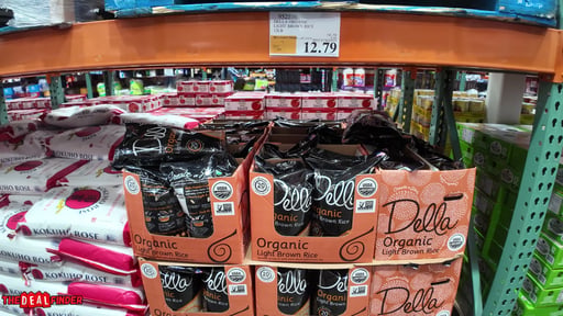 Della Organic Light Brown Rice 12lb
