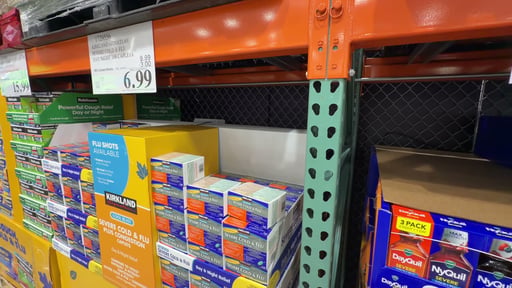 Kirkland Signature Severe Cold & Flu Day/Night 168 Caplets