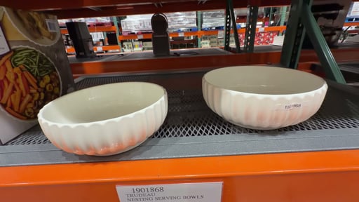 Trudeau Bloom Nesting Serving Bowls, 2-Pack