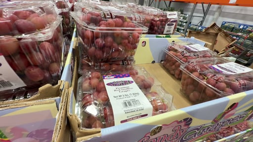 Sweet Scarlet High Flavor Grapes 3 Lbs