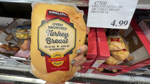 Kirkland Signature Antibiotic-Free Turkey Breast (Price Per Pound)