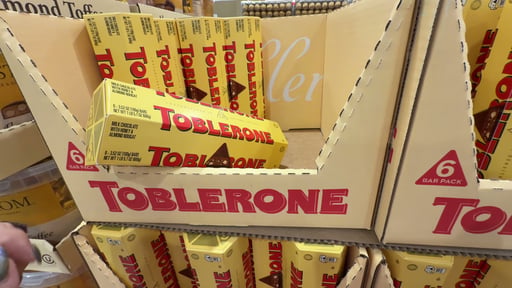 Toblerone Swiss Milk Chocolate 6 / 3.52 oz Bars