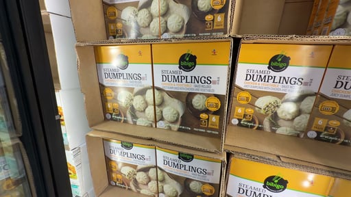 Bibigo Chicken Dumplings 2.47 Pound Box