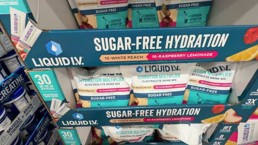 Liquid I.V. Sugar-Free Hydration Multiplier Variety Pack, 30 Count