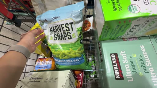 Calbee Harvest Snaps Organic Green Pea Snack Crisps 20 oz