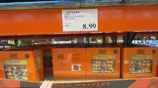 St. Pierre Belgian Waffles, 14 Count, 1.76 oz Each